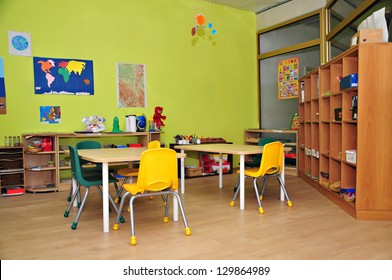 Kindergarten Preschool Classroom Interior