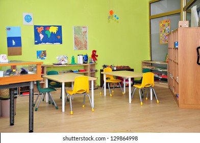 Kindergarten Preschool Classroom Interior