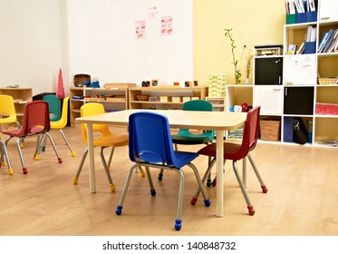 Kindergarten Preschool Classroom Interior