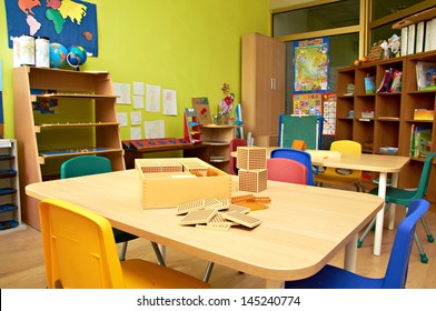 Kindergarten Preschool Classroom Interior