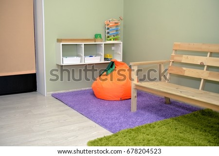 Kindergarten room interior