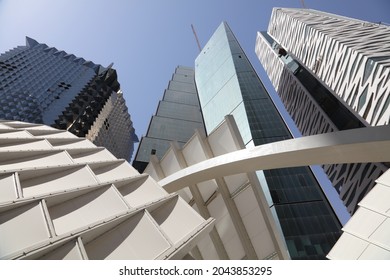 King Abdullah Financial District Riyadh Saudi Arabia - Shutterstock ID 2043853295