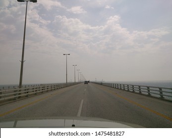 King Fahad Causeway Bridge Or Saudi Bahrain Causeway