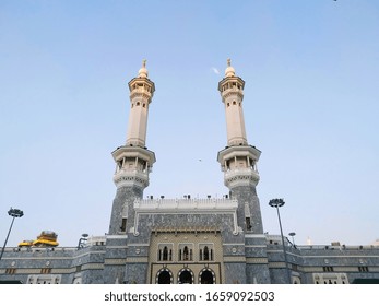 King Fahd Gate In Great Mosque Of Mecca