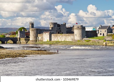 King John Castle In Limerick, Ireland