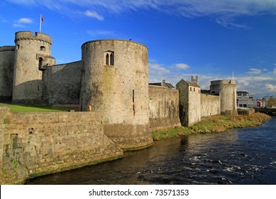 King John Castle In Limerick - Ireland