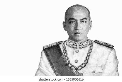 King Norodom Sihamoni. Portrait On Cambodia 15000  Riel 2019 Banknotes. 