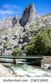 The King River Bridge In Kings, Canyon Park, California