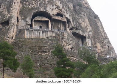 King Rock Tombs From The Pontus Kingdom.