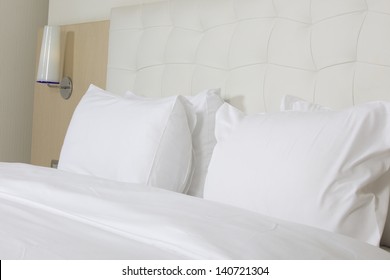 King Sized Bed In A Luxury Hotel Room