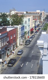 King Street In Historic Charleston, SC