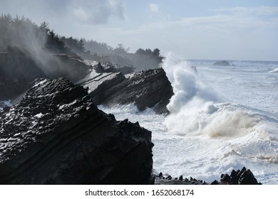 King Tide Shore Acres State Park