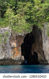 Kingdom Of Tonga, Vava'u Islands, Swallow's Cave Near Neiafu.