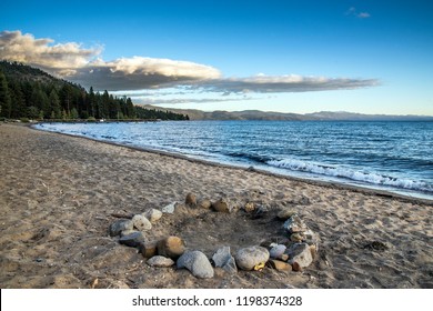 Kings Beach In North Lake Tahoe