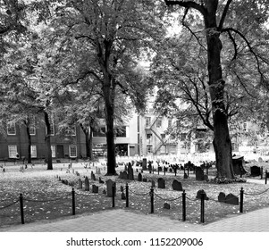 King's Chapel Burying Ground In Boston, Mass.