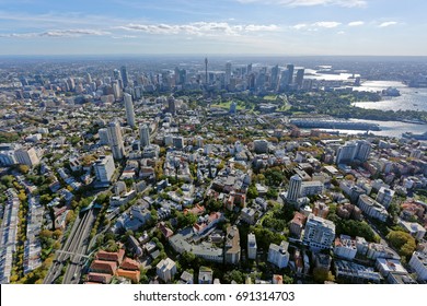 Kings Cross Looking West Towards Sydney CBD