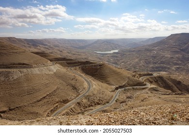 Kings Highway In The Jordan Desert