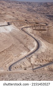 Kings Highway Leading From Amman To Aqaba Through Petra