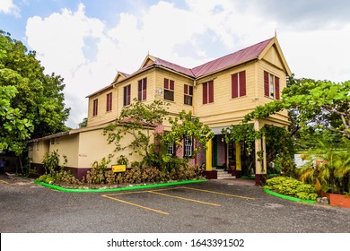 Kingston, Jamaica - 11/27/2013:  Bob Marley Museum Attraction House Place