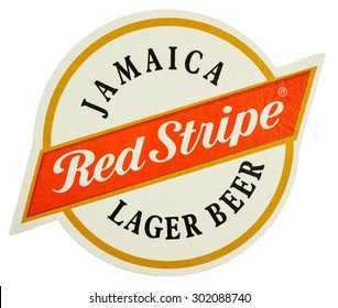 Red Stripe Beer Images Stock Photos Vectors Shutterstock