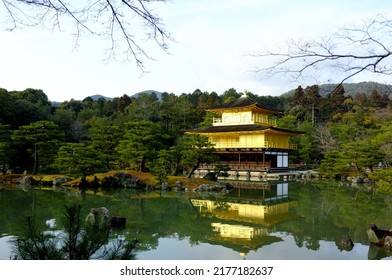 Kinkaku Ji Temple In Kyoto