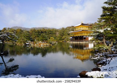 		Kinkakuji Of Winter Sunny, Kyoto			