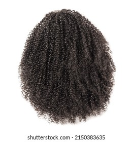 Kinky Curly Black Color Human Hair Weaves Extensions Lace Wigs