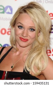 Kirsty-Leigh Porter arriving for the 2013 Inside Soap Awards, at the Ministry Of Sound, London. 21/10/2013