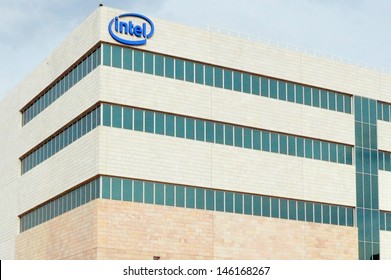 KIRYAT GAT, ISR - JAN 17:Intel Microprocessor Facility In Kiryat Gat Israel On Jan 17 2011.Intel Is An American Global Technology Company And The World's Largest Semiconductor Chip Maker.