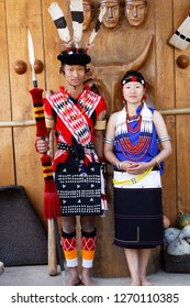 Kisama Villege, Nagaland, India -120518 Hornbill festival held at Kisama Vilege to showcase culture of Naga tribes