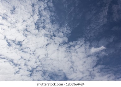 Kiskunhalas, Bács-kiskun / Hungary - 03.30.: A Picture Of A Barely Cloudy Piece Of The Sky.