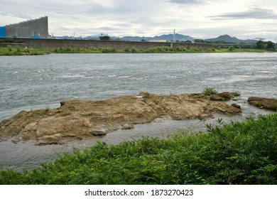 The Kiso River In Japan.