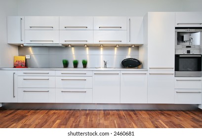 White Kitchen Cupboard High Res Stock Images Shutterstock