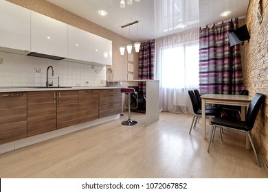 kitchen with appliances and a beautiful interior