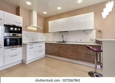 kitchen with appliances and a beautiful interior