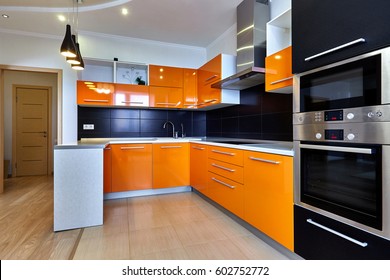 kitchen with appliances and a beautiful interior
