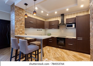 kitchen with appliances and a beautiful interior
