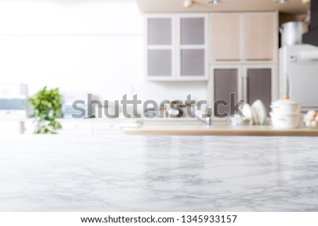 Kitchen background material, marble