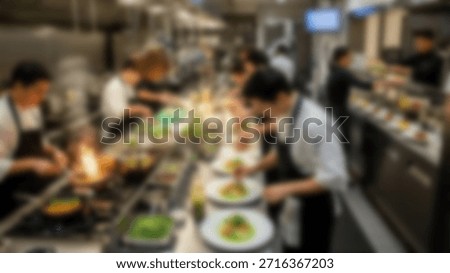 Kitchen Brigade Chefs in Action with Culinary Expertise, and Restaurant Rush.