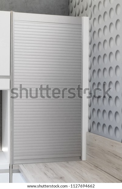 Kitchen Cabinet Aluminum Roll Doors 600w 1127694662 