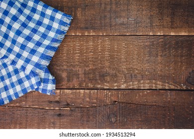 Kitchen Cloth  on wooden Background