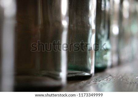 Similar – Image, Stock Photo A bargain? Bottle Glass