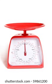  Kitchen Food Scale On White Background