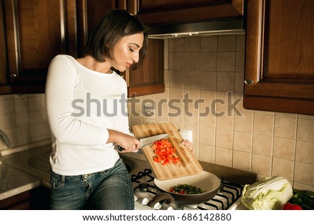 Kitchen girl