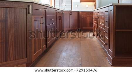 Kitchen inside a House