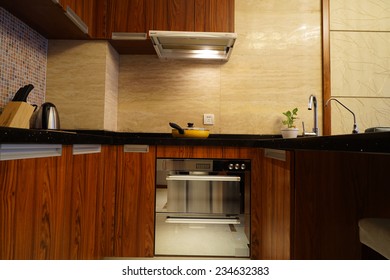 Kitchen Interior In Family House