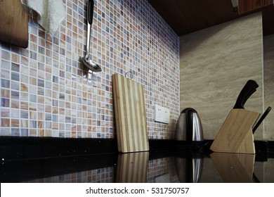Kitchen Interior In Family House