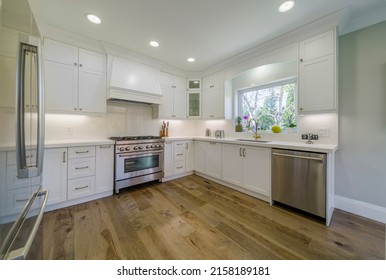 Kitchen interior in new luxury home
 - Shutterstock ID 2158189181
