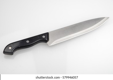 Kitchen Knife Isolated On White