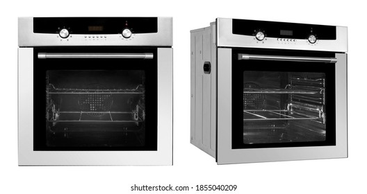 Kitchen oven on white background - Shutterstock ID 1855040209